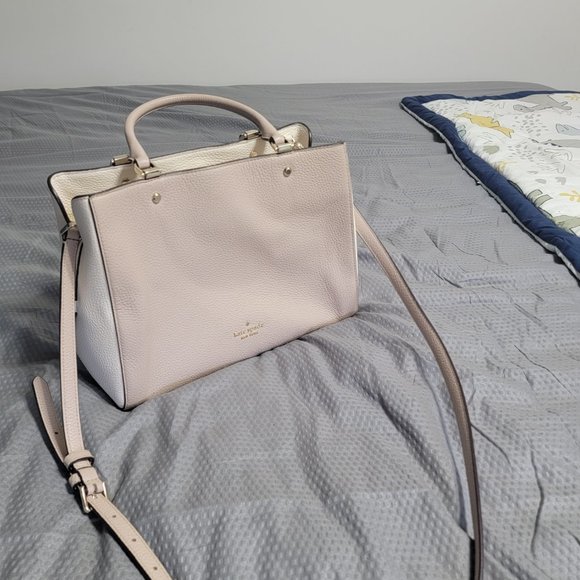 Kate Spade tan and cream crossbody bag - Picture 4 of 5